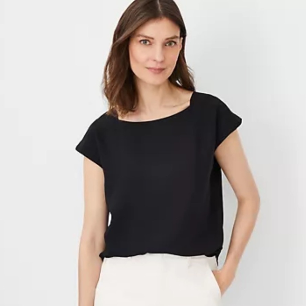 Ann Taylor Boatneck Top